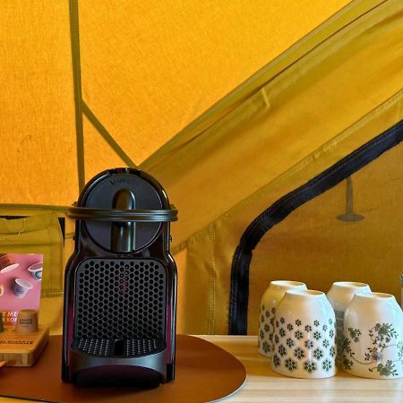 Hotel Glamping Bivak - Urban Gardens Gent Exterior foto