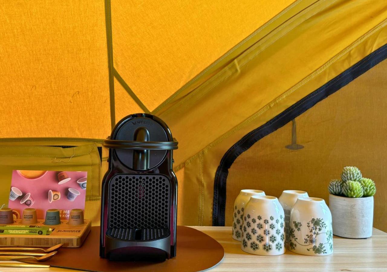 Hotel Glamping Bivak - Urban Gardens Gent Exterior foto