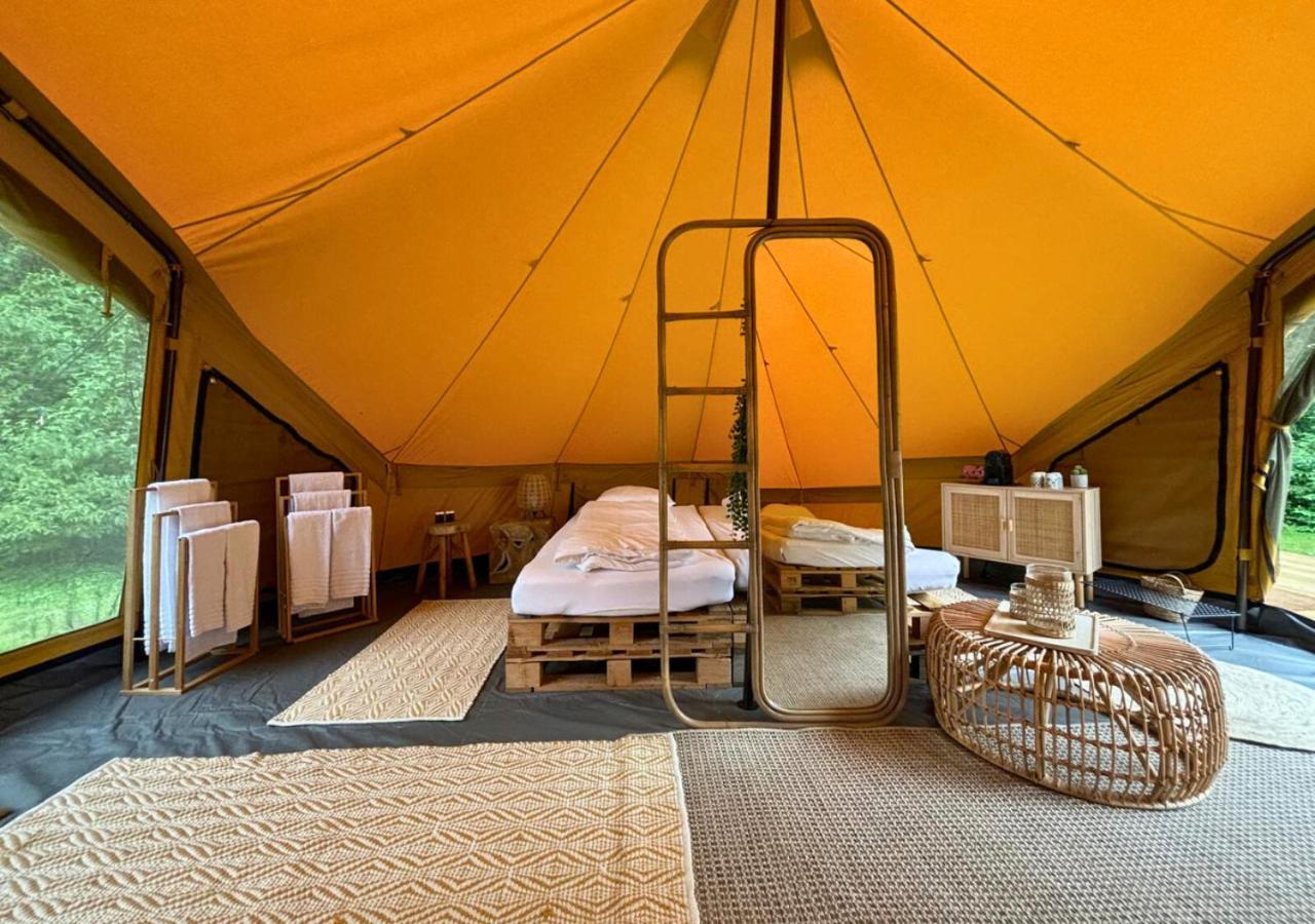 Hotel Glamping Bivak - Urban Gardens Gent Exterior foto