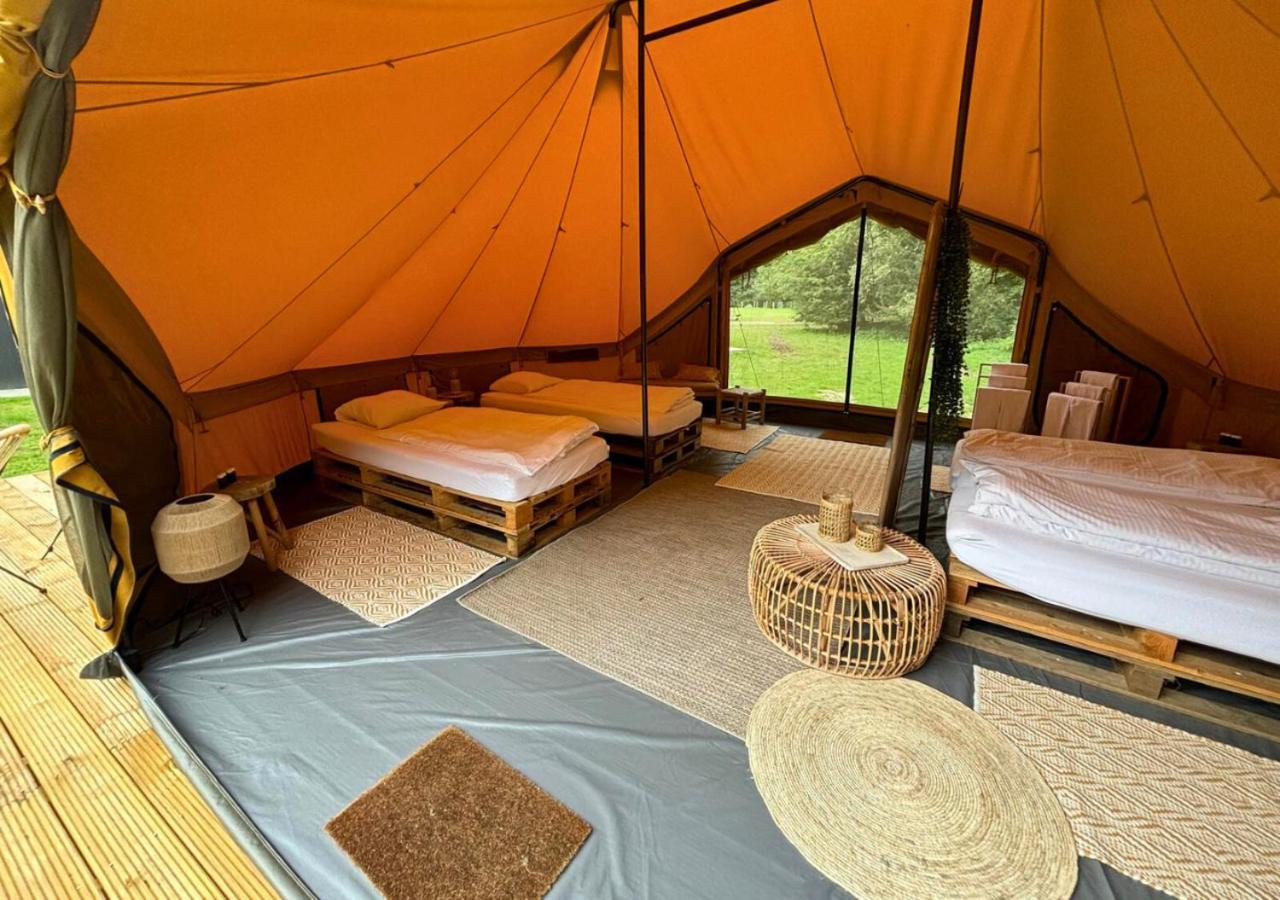 Hotel Glamping Bivak - Urban Gardens Gent Exterior foto